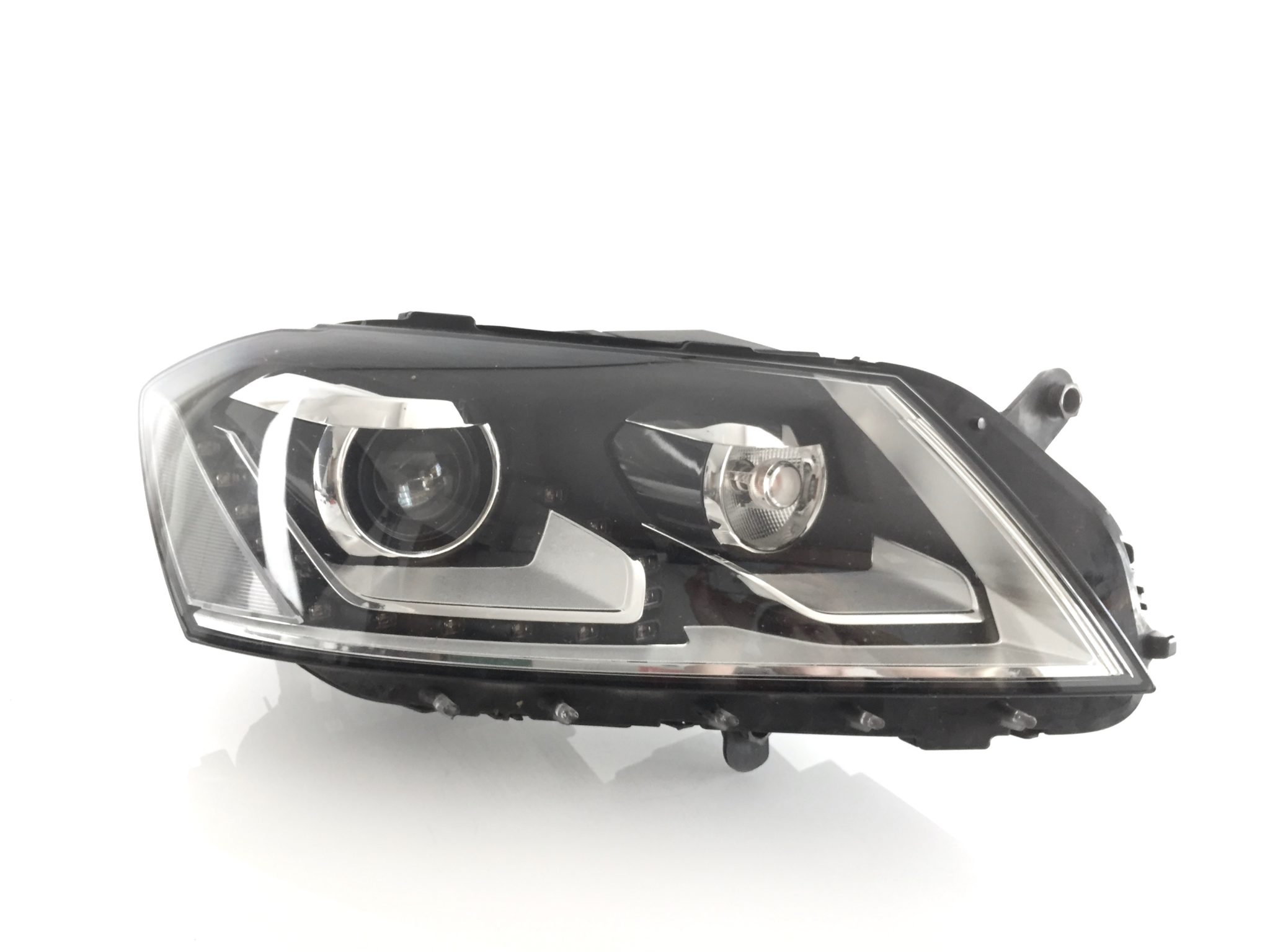 VW Passat B7 3C (2010-2014) Scheinwerfer Xenon LED rechts mit Kurvenlicht incl. Steuergeräte 3AB941034 90005339 8K0941597B 3D0941329A